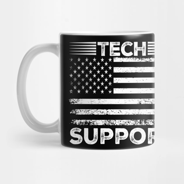 tech support 47th us american flag by ArtistTee ⭐⭐⭐⭐⭐